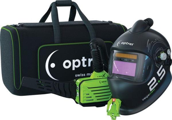 Optrel Vegaview 2.5 Frischlufthelm & e3000X Atemschutzeinheit