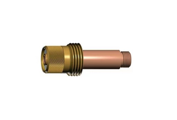 Spannhülsenghäuse mit Gaslinse Ø 3,0-3,2mm 45V27