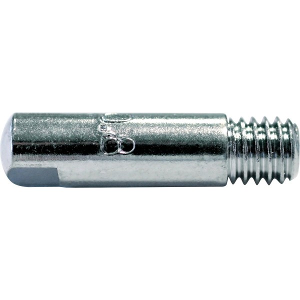 Stromdüse vernickelt M6x25mm