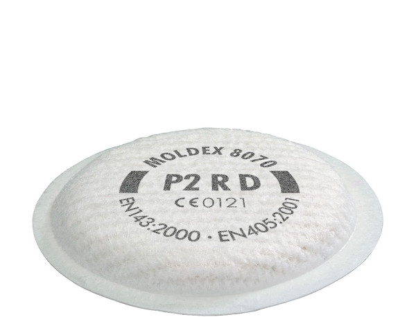 Moldex Partikelfilter P2 R D für Maskenserie 8000