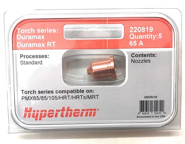 Hypertherm Schneiddüse Duramax 65A 220819