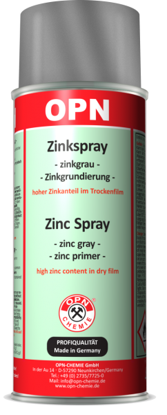 OPN Zinkspray - zinkgrau, 400 ml
