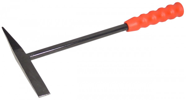 Schlackenhammer / Schweißer-Pickhammer Plastikgriff gerade Spitze