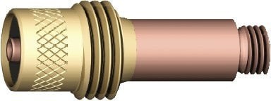 Spannhülsenghäuse mit Gaslinse Ø2,0mm-2,4mm 45V26