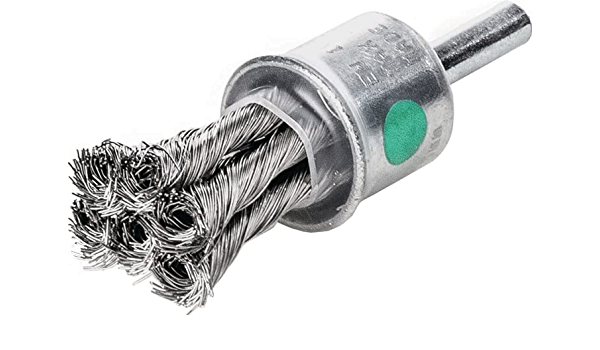 Lessmann Zopfpinselbürste 6mm Schaft Stahl Edelstahl
