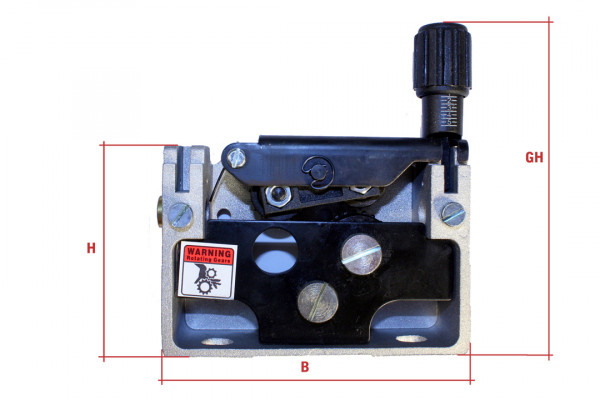 Drahtvorschubgetriebe DVGE 4 Mini, Rollengröße 30mm, Rollenzahl 4