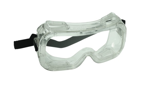 Vollsichtschutzbrille mit seitlicher Belüftung