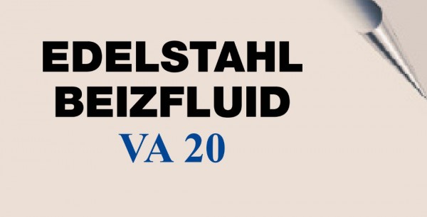 Edelstahl Tauchbeize Beizfluid VA 20