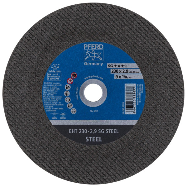 PFERD Trennscheibe EHT 230-2,9 SG STEEL 61328322