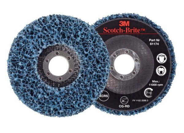Scotch-Brite™ Grobreinigungsscheibe CG-RD, 115 mm x 22 mm, S XCRS