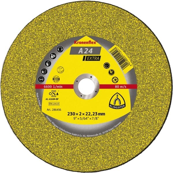 Kronenflex Trennscheibe A24 125x2,5mm gekröpft / Stahl