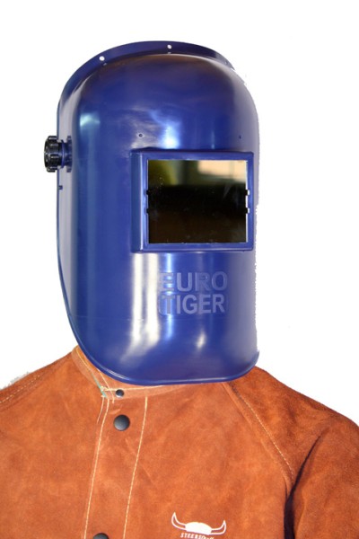 Kopfhaube, Eurotiger, blau