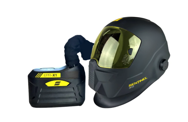 ESAB Schweißhelm SENTINEL A50 & Frischlufteinheit ERP-X1