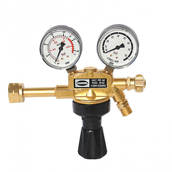 Harris Druckminderer Formiergas 200bar 0-30 l/min Absperrventil