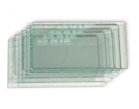 Vorsatzglas in verschiedenen Größen klar