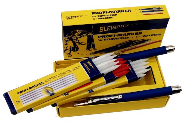 Bleispitz Profi-Marker Set für Schweißer
