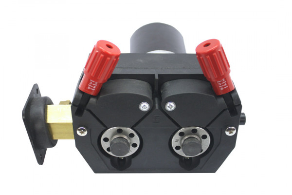 SwissFeed SF 390, 4-Rollen Drahtvorschubgetriebe