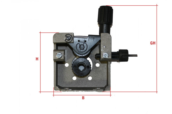 Drahtvorschubgetriebe DVGE 2, Rollengröße 30mm, Rollenzahl 2