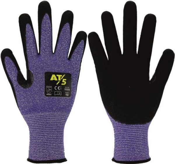 Asatex Arbeitshandschuh blau Schnittschutzstufe 5