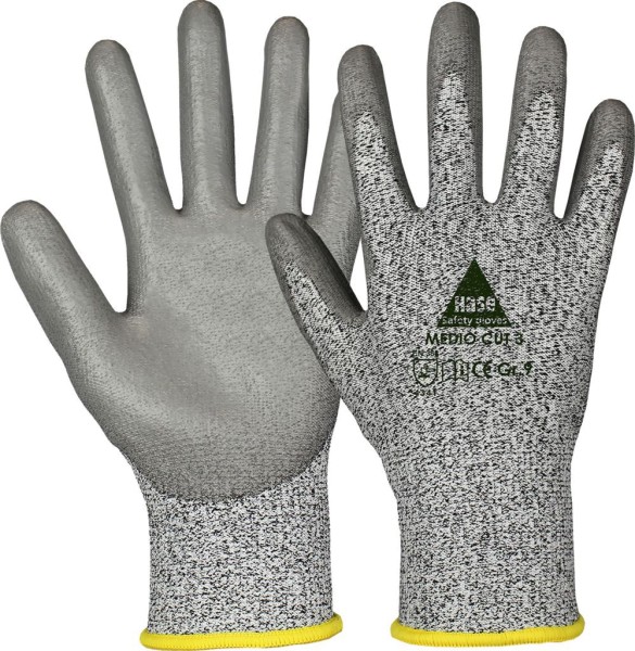 Hase MEDIO CUT 3 - Schnittschutz-Montagehandschuhe