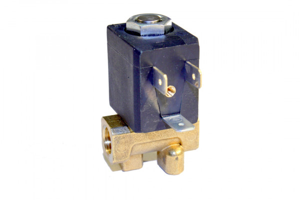 Magnetventil Ceme, Typ 5410-1/4", 24 Volt DC, beidseitig Innengewinde 1/4" rechts