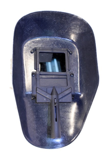 Handschutzschild mit Freisichtmechanik abgerundete Form