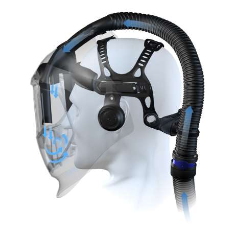 3M 49677 Speedglas Weitsicht Klar Schleifvisier 9100 FX-Air