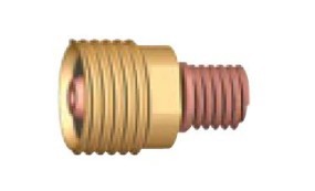 Spannhülsengehäuse mit Gaslinse Ø 2,0-2,4 mm 45V44
