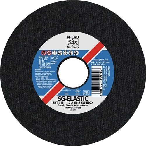 Pferd Trennscheiben Ø115mm SG-ELASTIC INOX EXTRA-Dünn