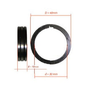 Drahtvorschubrolle DVGE7 Ø40mm