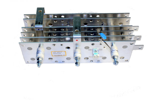 Gleichrichter SCOMES, 6 Platten, 100 x 300, 42 Dioden, 440 A, Thermoschalter