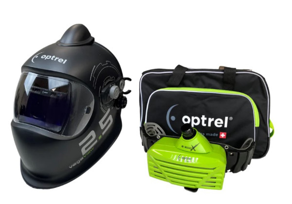 Optrel Vegaview 2.5 Frischlufthelm & e3000X Atemschutzeinheit