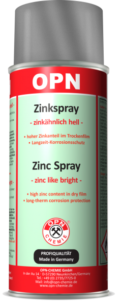 OPN Zinkspray - zinkähnlich hell, 400 ml