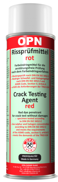 OPN Rissmittelprüfmittel rot Farbeindringmittel
