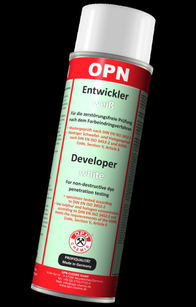OPN Entwickler weiß Farbeindringverfahren