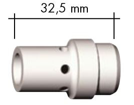 Gasverteiler weiß Standard 32,5 mm